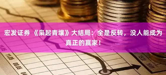 宏发证券 《枭起青壤》大结局：全是反转，没人能成为真正的赢家！